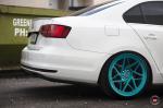 Volkswagen Jetta GLI on Vossen Wheels (LC-109T) 2018 года